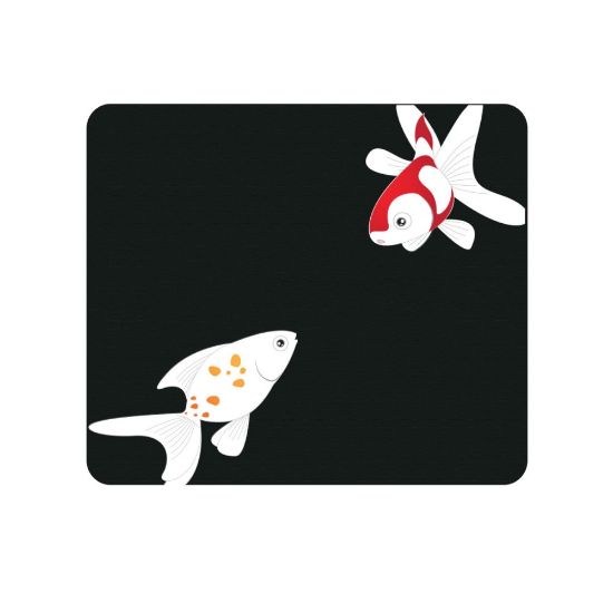 Picture of OTM Essentials Mouse Pad, Goldfish, 10in x 9.13in, Black, PV1BM-ICN-04