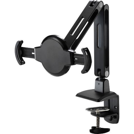 Picture of Amer Clamp Mount for Tablet PC - TAA Compliant - 9in to 11in Screen Support - 2.60 lb Load Capacity - Steel, Plastic, Aluminum Alloy