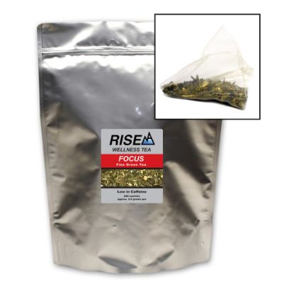 Picture of RISE NA Wellness Tea, Green Tea, 8 Oz, Bag Of 200 Sachets