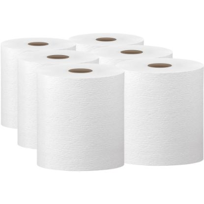 Picture of Kleenex Professional 1-Ply Paper Towels, 50% Recycled, 600ft Per Roll, Pack Of 6