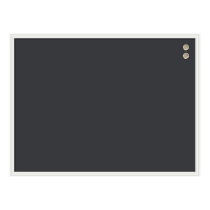 Picture of U Brands Magnetic Chalkboard, 40in X 30in, White Decor Frame (2916U00-01)