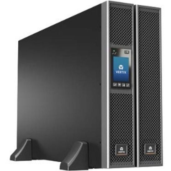 Picture of Vertiv Liebert GXT5 UPS - 10kVA/10kW/208 and 120V|Online Rack Tower Energy Star - Double Conversion| 6U| Built-in RDU101 Card| Color/Graphic LCD| 3-Year Warranty