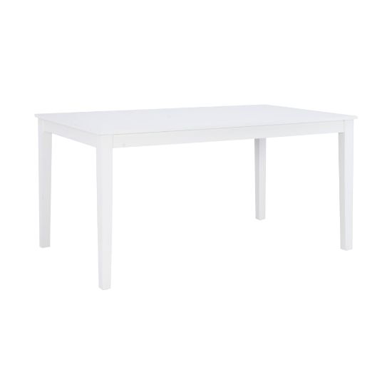 Picture of Powell Linka Dining Table, 30inH x 60inW x 36inD, White