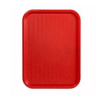 Picture of Winco Fast Food Tray, 16in x 12in, Red