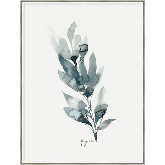 Picture of Amanti Art Wild Mariposa by Sara Berrenson Wood Framed Wall Art Print, 31inW x 41inH, White