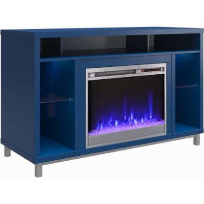 Picture of Ameriwood Home Lumina 48in Fireplace TV Stand, Navy