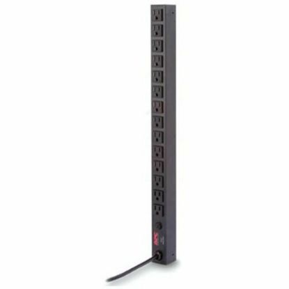 Picture of APC Basic Rack 1.8kVA PDU - 14 x NEMA 5-15R - 1.8kVA - Zero U Rack-mountable