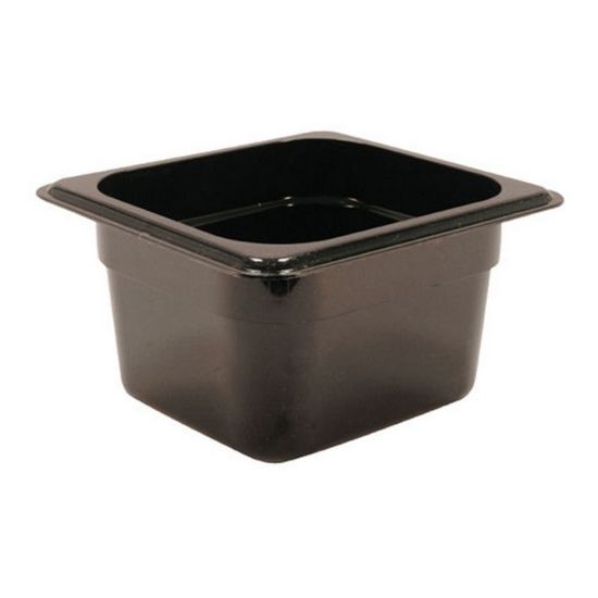 Picture of Cambro 1/6 Size Camwear Food Pan, Black