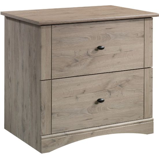 Picture of Sauder Select 32inW x 22inD Lateral 2-Drawer File Cabinet, Laurel Oak