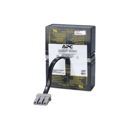 Picture of APC Replacement Battery Cartridge #32 - UPS battery - 1 x battery - lead acid - charcoal - for P/N: 516-015, BN1050, BN1050-CN, BR1000TW, BR800-IN, BT1000, BT1000MC, BX800, BX900-CN