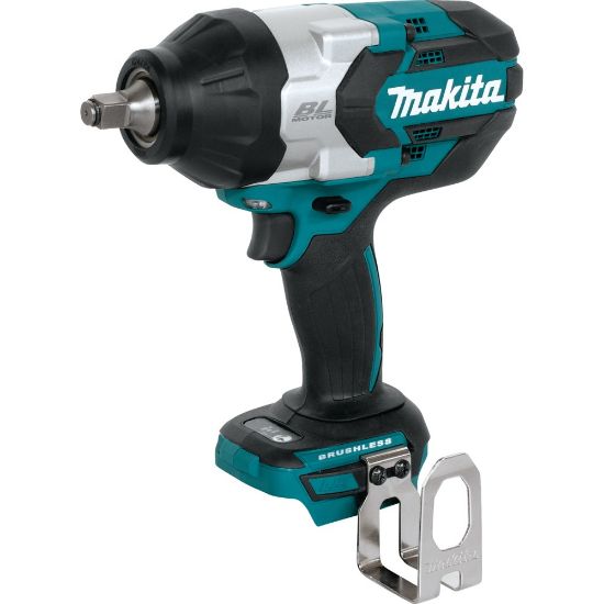 Picture of Makita USA 18V LXT Lithium-Ion Brushless Cordless High-Torque 1/2in Sq. Drive Impact Wrench, Blue