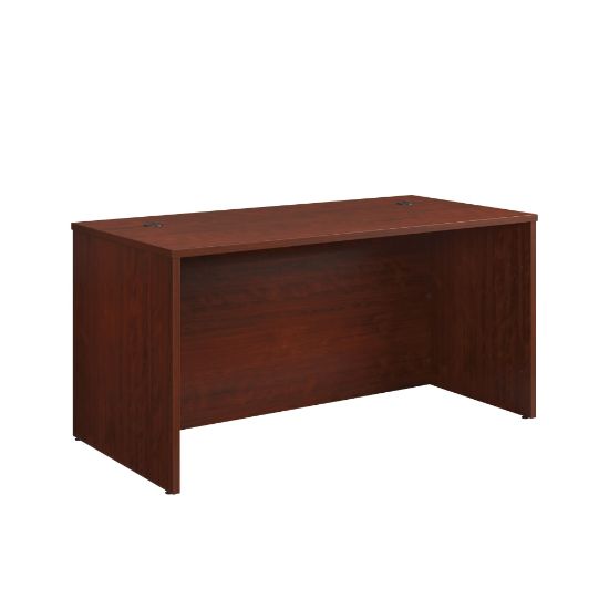 Picture of Sauder Affirm 59inW Computer Desk Shell, Classic Cherry