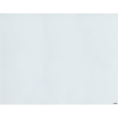 Picture of Lorell Magnetic Unframed Dry-Erase Bulletin Whiteboard, 46in x 36in, White