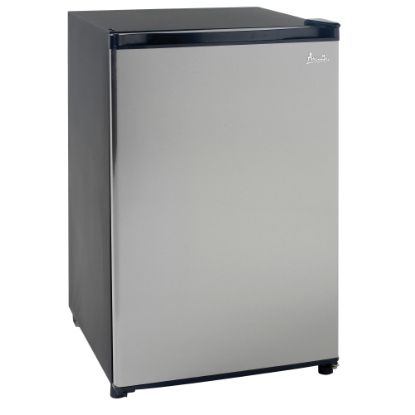 Picture of Avanti 4.4 Cu Ft Refrigerator, Black/Stainless Steel