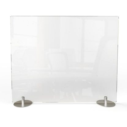 Picture of Ghent Desktop Protection Screen, 24inH x 36inW x 1/4inD, Clear