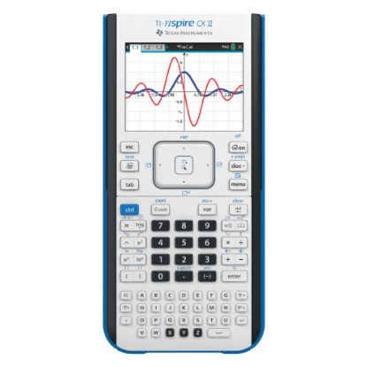 Picture of Texas Instruments TI-Nspire Color Graphing Calculator, NSCX2/TBL/1L1