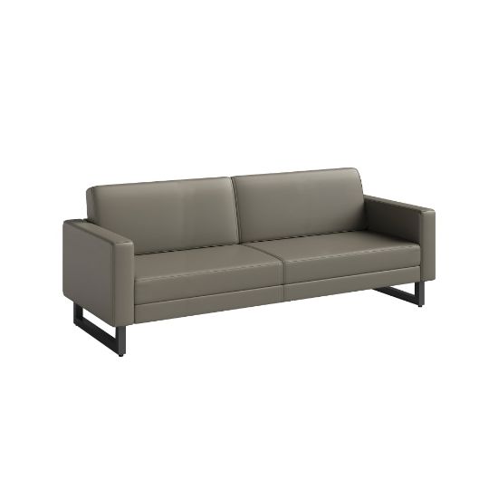 Picture of Safco Mirella Lounge Sofa, Gray/Black