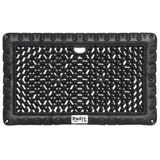 Picture of GelPro Pad-It Bench/Kneeling Pad, 11in x 18in, Black