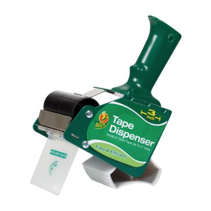 Picture of Duck Extra-Wide Packaging Tape Dispenser, 3in Wide