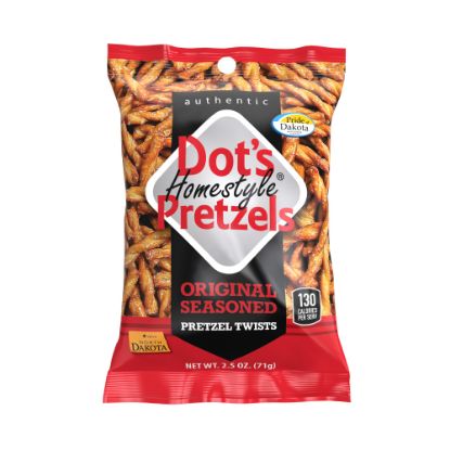 Picture of Dots Original Pretzels, 2.5 Oz, Case Of 12 Bags