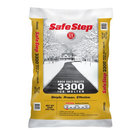 Picture of Safe Step 3300 Sodium Chloride Ice Melt, 50 Lb, Case Of 49