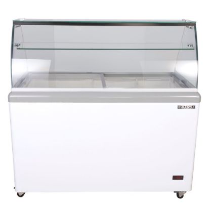 Picture of Edgecraft Maxx Cold Commercial Ice Cream Dipping Cabinet, 13.8 Cu. Ft., White