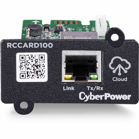 Picture of CyberPower RCCARD100 CyberPower Cloud Monitoring Card - Black 3YR Warranty - Hardware & Accessories