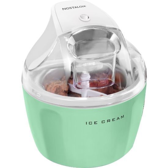 Picture of Nostalgia NGICM15JG 1.5-Quart Electric Ice Cream Maker, Jadeite