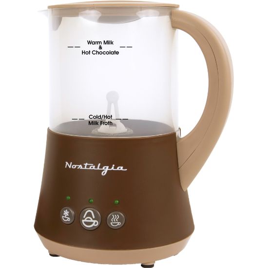 Picture of Nostalgia FHCM4BR Frother & Hot Chocolate Maker, Brown