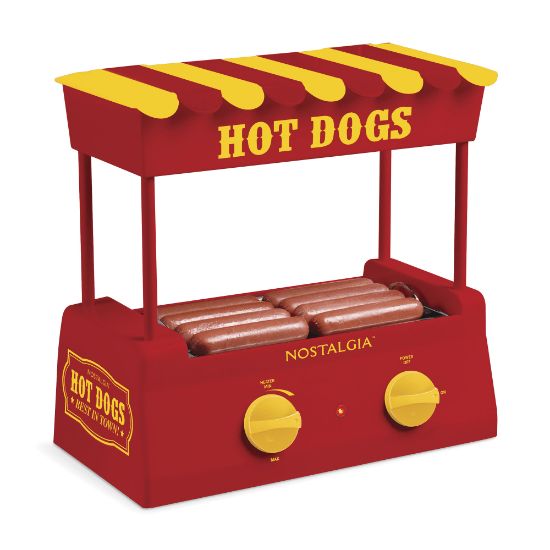 Picture of Nostalgia Hot Dog Roller/Bun Warmer, 14inH x 8-3/4inW x 14-1/4inD