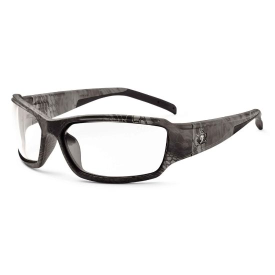 Picture of Ergodyne Skullerz Safety Glasses, Thor, Kryptek Typhon Frame Clear Lens