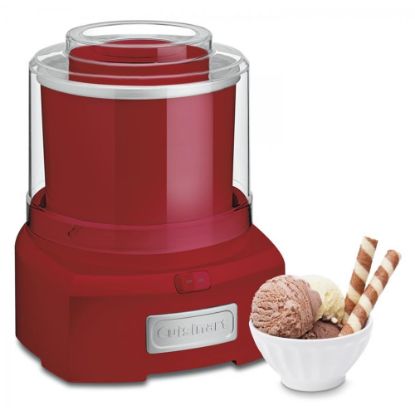 Picture of Cuisinart Frozen Yogurt/Ice Cream Maker, 1.5-Quart, Red