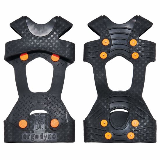 Picture of Ergodyne Trex 6300TC Ice Traction Devices, Tungsten Carbide, X-Large, Black