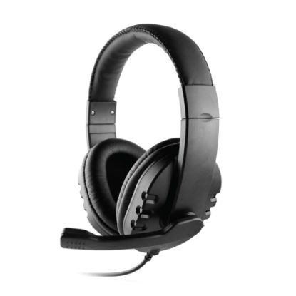 Picture of OTM Essentials Pro Tereo USB Headset, Black