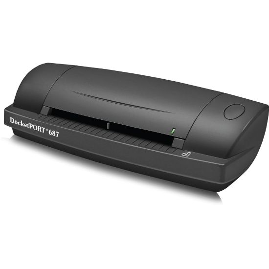 Picture of DocketPORT DP687 Card Scanner - 48-bit Color - 8-bit Grayscale - USB