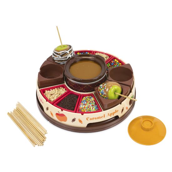 Picture of Nostalgia Electrics NCCA5 Caramel & Chocolate Apple Maker, 6-1/2in x 14in