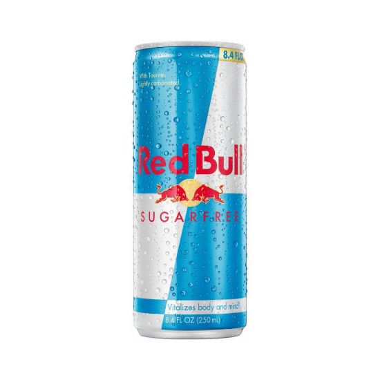 Picture of Red Bull Sugar-Free Energy Drink, 8.3 Oz, Box Of 24 Cans