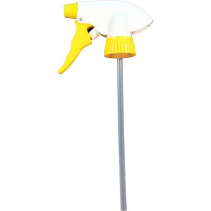 Picture of Genuine Joe Chemical Resistant Trigger Sprayer - 24 / Carton - Yellow