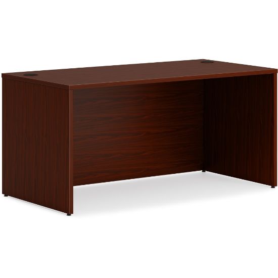 Picture of HON Mod 60inW Rectangle Desk Shell, Mahogany