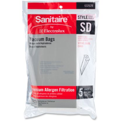 Picture of Sanitaire Replacement SD Vacuum Bags - 50 / Carton - White