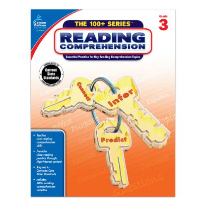 Picture of Carson-Dellosa 100+ Series Reading Comprehension Workbooks, Grade 3