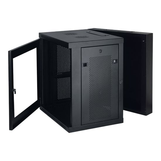 Picture of Tripp Lite SRW12USG SmartRack 12U Wall-Mount Rack Enclosure Cabinet with Plexiglas Front Door Insert