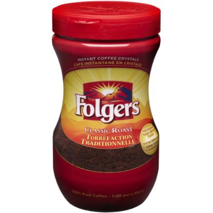 Picture of Folgers Classic Instant Coffee, Light Roast, 8 Oz Per Bag