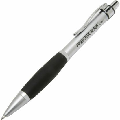 Picture of SKILCRAFT Metal Barrel Mechanical Pencils, 0.7 mm, Silver, Pack Of 6 (AbilityOne 7520-01-565-4873)