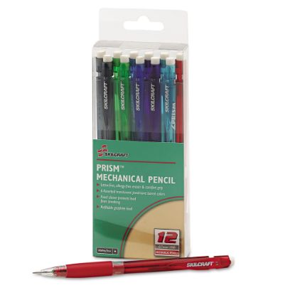 Picture of SKILCRAFT Mechanical Pencils, 0.7 mm, Blue Barrel (AbilityOne 7520-01-565-4871)