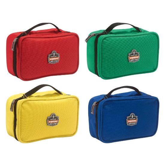 Picture of Ergodyne Arsenal 5876K Buddy Organizer Kit, Small, 7-1/2inL x 4-1/2inW x 3inH, Red; Green; Blue; Yellow