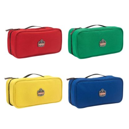 Picture of Ergodyne Arsenal 5875K Buddy Organizer Kit, Large, 10inL x 4-1/2inW x 3-1/2inH, Red; Green; Yellow; Blue