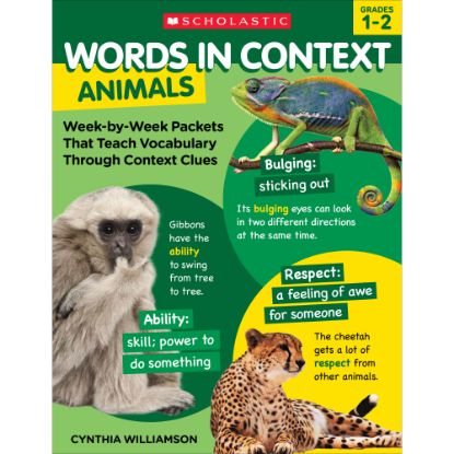 Picture of Scholastic Words In Context: Animals, Grades 1 - 2