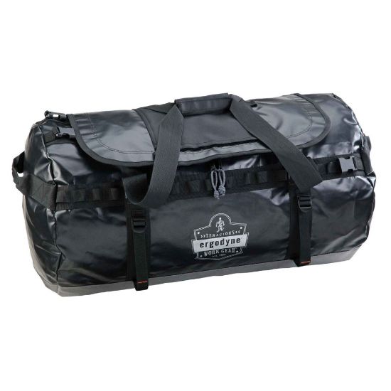 Picture of Ergodyne Arsenal 5030L Water-Resistant Duffel Bag, 15inH x 15inW x 30-1/2inD, Black