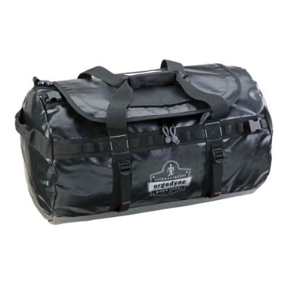 Picture of Ergodyne Arsenal 5030M Water-Resistant Duffel Bag, 12inH x 13-1/2inW x 27inD, Black